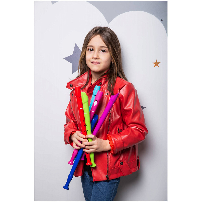 Фото HOHNER B95084 LB - Блокфлейта сопрано немецкая система Хонер