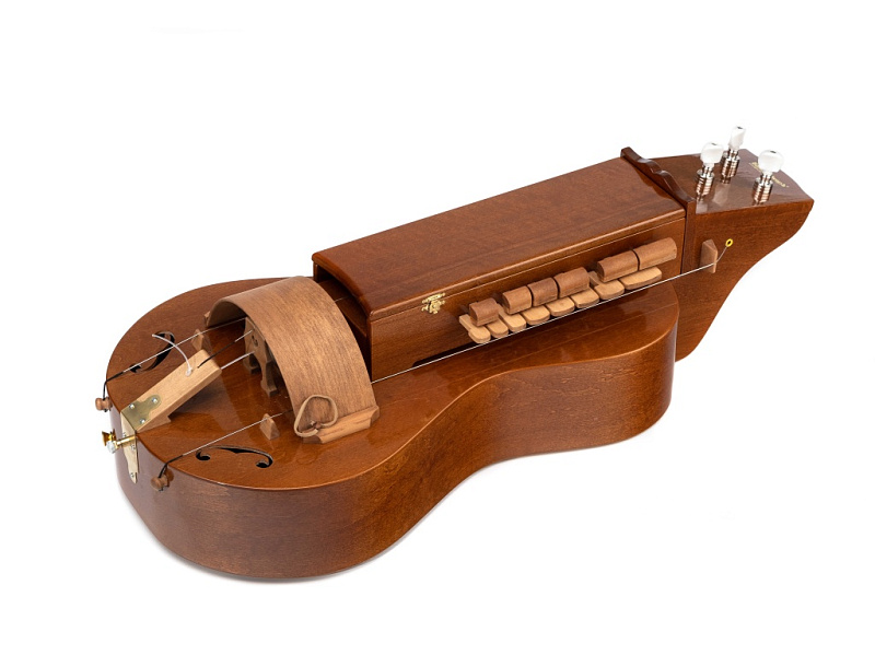 Фото HGE-XT Пилигрим-XT Колёсная лира хроматическая, цвет светло-коричневый, БалалайкерЪ