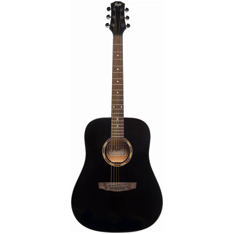 Фото Акустическая гитара FLIGHT D-130 BK