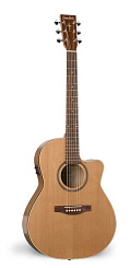 Simon & Patrick CW GLOSS TOP FOLK CEDAR A3T+Кейс  электроакустическая гитара Grand Auditorium