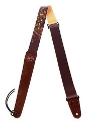 TAYLOR 66000 Taylor Swift Signature Guitar Strap, Brown