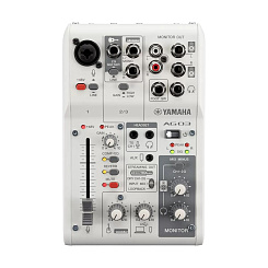 3-канальный микшер Yamaha AG03MK2 White