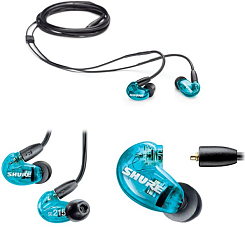 SHURE SE215SPE-B+UNI-EFS 