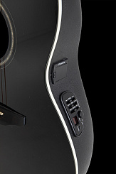 Леворукая электроакустическая гитара OVATION CS24L-5G Celebrity Standard Mid Cutaway Black