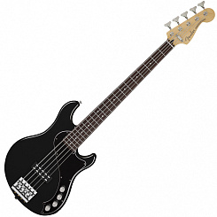 FENDER SQUIER DELUXE DEMENTION BASS V (MN) BLK пятиструнная бас-гитара, цвет черный