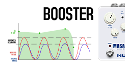 Педаль эффектов Nux Cherub NBK-5 Masamune Booster & Kompressor