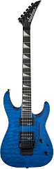 JACKSON JS Series Dinky™ Arch Top JS32Q, Rosewood Fingerboard, Transparent Blue