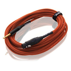 Orange CA-JX-MIC-OR-10  шнур микрофонный Jack-XLR, 3м, оранжевый