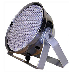 Flash LED PAR 64 186x RGBW DMX SILVER светодиодный параблайзер