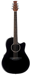 Электроакустическая гитара APPLAUSE AB24II-5S Balladeer Cutaway Black Satin