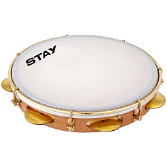 Тамбурин 10" Stay 261-STAY 8628ST Pandeiro