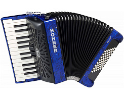 HOHNER Bravo II 48 dark blue - Аккордеон 1/2 Хонер