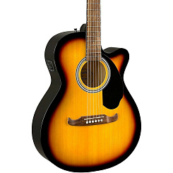 Электроакустическая гитара FENDER FA-135CE Concert Sunburst