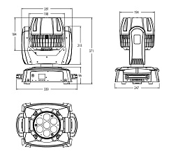 Involight LEDMH720W