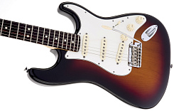 Fender Classic Series '60s Stratocaster Lacquer Rosewood Fingerboard 3-Color Sunburs электрогитара с кейсом