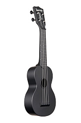 WATERMAN by KALA KA-SWB-BK Matte Black Sorpano Ukulele