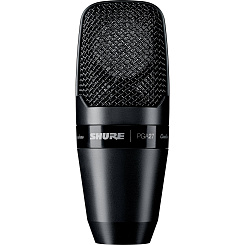 SHURE PGA27 кардиоидный конденсаторный микрофон c большой диафрагмой, аттенюатор -20дБ