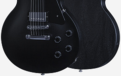 GIBSON LP Studio Faded 2016 T Satin Ebony электрогитара, цвет - черный (матовый), фурнитура - хром