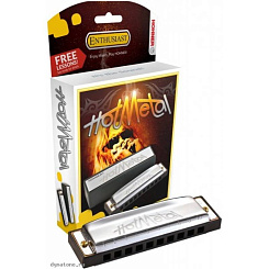 HOHNER Hot Metal C - Губная гармоника диатоническая Хонер