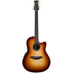 Гитара электроакустическая OVATION CS24X-7C Celebrity Standard Plus Mid Cutaway Cognac Burst Gloss