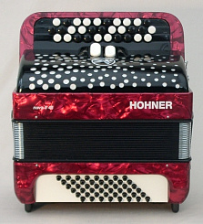 Аккордеон HOHNER Nova II 48 (A1553) Red B-гриф