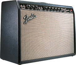 FENDER `65 DELUXE REVERB 22 WATTS/1-12` JENSEN 7 BLACK TOLEX