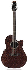 OVATION CS28P-TGE Celebrity Standard Plus Super Shallow Tiger Eye