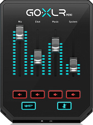 Звуковой интерфейс для live -стриминга и геймеров TC Helicon GO XLR MINI