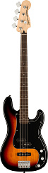 Бас-гитара в комплекте FENDER SQUIER Affinity 2021 Precision Bass PJ Pack LRL 3-Color Sunburst