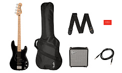 Бас-гитара в комплекте FENDER SQUIER Affinity 2021 Precision Bass PJ Pack MN Black