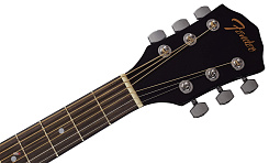 FENDER FA-125 DREADNOUGHT, BLACK WN