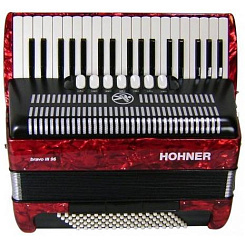 HOHNER Bravo III 96 red - Аккордеон 7/8 Хонер