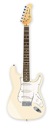 Jay Turser JT-300 IV  электрогитара Stratocaster, Ivory