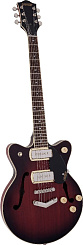 GRETSCH G2655-P90 Streamliner Junior Claret Burst