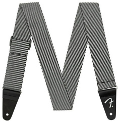 FENDER STRAP MODERN TWEED WHITE BLACK