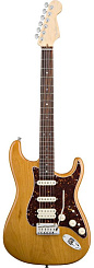 Электрогитара FENDER AMERICAN DELUXE STRAT HSS RW Amber