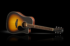 Электроакустическая гитара KEPMA D1CE Sunburst